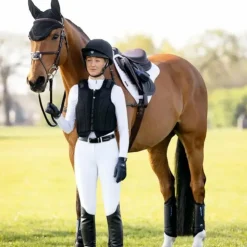 Online LeMieux - Tapis de selle amortisseur Self-Cool Close Contact Blanc