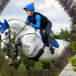 LeMieux - Tapis de selle Loire Close Contact Square benetton Bleu Sale