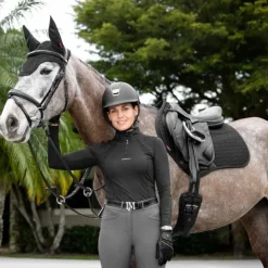 Hot LeMieux - Tapis de selle Pro Sorb Plain 2 Square Noir