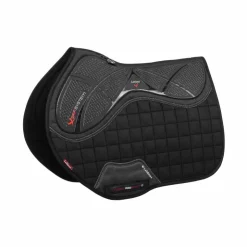 LeMieux - Tapis de selle Square X-Grip Silicone EuroJump Noir Hot