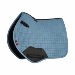 LeMieux - Tapis de selle Square Close Contact Suede Mini ice blue Bleu Discount