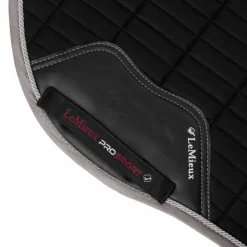 LeMieux - Tapis de selle Square EuroJump Suede Noir