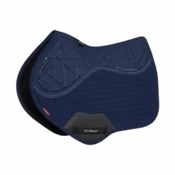 Discount LeMieux - Tapis de selle Square Soft Shell anti glisse Marine