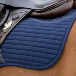 Discount LeMieux - Tapis de selle Square Soft Shell anti glisse Marine