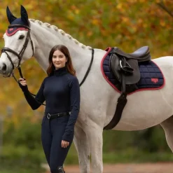 LeMieux - Tapis de selle Square Loire Classic / cranberry Marine Discount