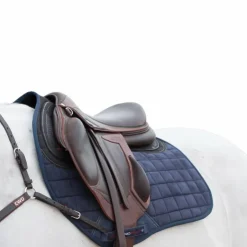 Outlet LeMieux - Tapis de selle Square X-Grip Silicone EuroJump Marine