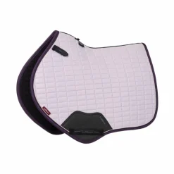 LeMieux - Tapis de selle Square en suédine lilac Violet Online