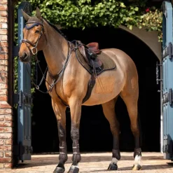 Hot LeMieux - Tapis de selle Square en suédine Alpine kaki/ marron Vert