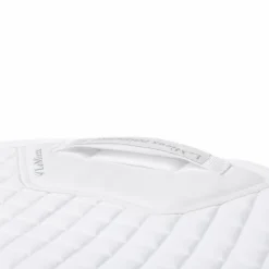 LeMieux - Tapis de selle Square Mixte Coton Blanc Best