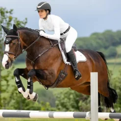 LeMieux - Tapis de selle Square Mixte Loire Blanc Discount