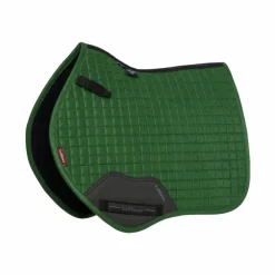 LeMieux - Tapis de selle Square Close Contact Suede Mini hunter green Vert Discount