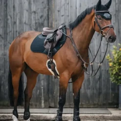 LeMieux - Tapis de selle Square Soft Shell anti glisse Noir Clearance