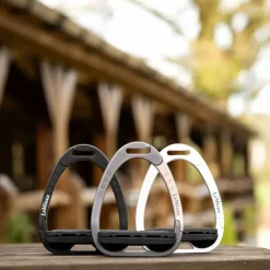 Sale LeMieux - Étriers de sécurité Vector Balance Junior gold Rose