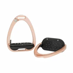 LeMieux - Étriers de sécurité Vector Control gold Rose Discount