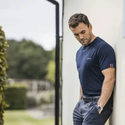 LeMieux - T-shirt manches courtes homme Elite Marine