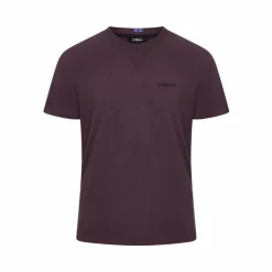 Discount LeMieux - T-shirt manches courtes homme damson Bordeaux
