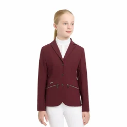 LeMieux - Veste de concours fille Junior Pro Bordeaux