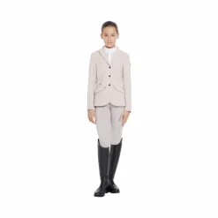 LeMieux - Veste de concours fille Young Rider Kennedy stone Beige Hot