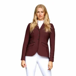 LeMieux - Veste de concours femme Dynamique Bordeaux Hot