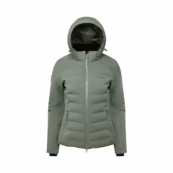 New LeMieux - Veste femme hybride imperméable Brooke rosemary Vert