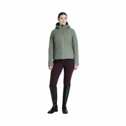 New LeMieux - Veste femme hybride imperméable Brooke rosemary Vert