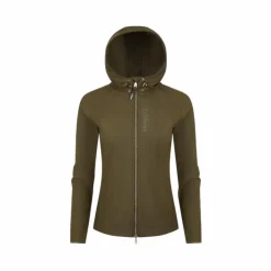 LeMieux - Veste manches longues softshell femme Charlotte alpine Marron Outlet