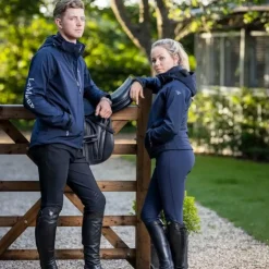 LeMieux - Veste manches longues homme soft shell Elite Marine Hot