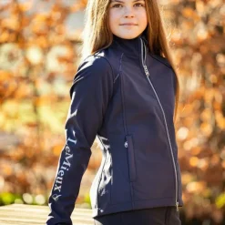 LeMieux - Veste manches longues junior Young Rider Elite Soft Shell Marine Discount