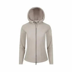 LeMieux - Veste manches longues softshell femme Charlotte ash Beige New