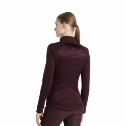 Sale LeMieux - Veste matelassée zip intégral femme Dynamique damson Bordeaux