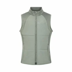 LeMieux - Veste sans manches d’entraînement enfant Young Rider Pammy rosemary Vert