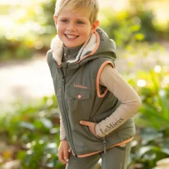 LeMieux - Veste sans manches enfant Mini George rosemary Vert New