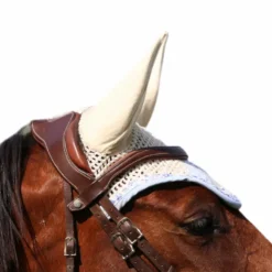 Les poneys de Zoé - Bonnet pour chevaux Ponylove ciel et beige Bleu Outlet