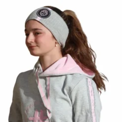 Les poneys de Zoé - Headband bandeau et rose Gris Sale