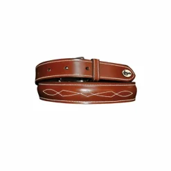 Best Lexington - Ceinture surpiquée camel Marron