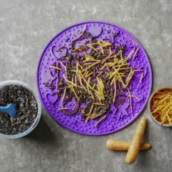 Likit - Tapis de léchage Graze maze violet New
