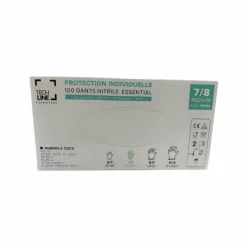 Clearance Maury - Gants d'examen et de soin en nitrille non-poudrés à usage unique