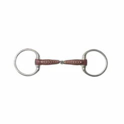 Metalab - Mors à olive Pinchless cuir canon 17 mm Clearance