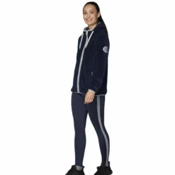 Hot Mountain Horse - Veste manches longues femme Fuzzy polaire Marine