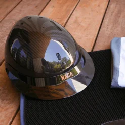 NACA - Visière polo brillant onyx/ logo rose gold Noir Online