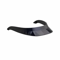 Discount NACA - Visière standard brillant / logo noir Bleu