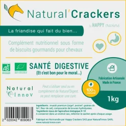 Discount Natural' Innov - Crackers pour chevaux Natural'Crackers Digest