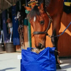 Hot Natural' Innov - Sac à foin Natural'Kub édition collector 7 ans Bleu