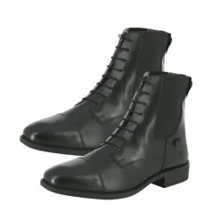 Hot Norton - Boots lacets fourrées noir