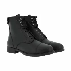 Norton - Boots Nîmes lacets + zip Noir