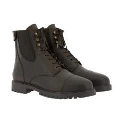 Clearance Norton - Boots Vauvert lacets + zip brun Marron