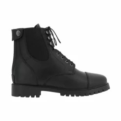 Norton - Boots Vauvert lacets + zip Noir New