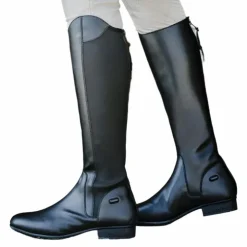 Norton - Bottes d'équitation synthétique Forall Noir Best