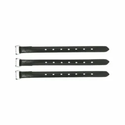 New Norton - Contre sanglons selle mixte "Rexine Evol" x3 Noir