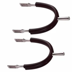 Norton - couvre éperons caoutchouc Noir Best